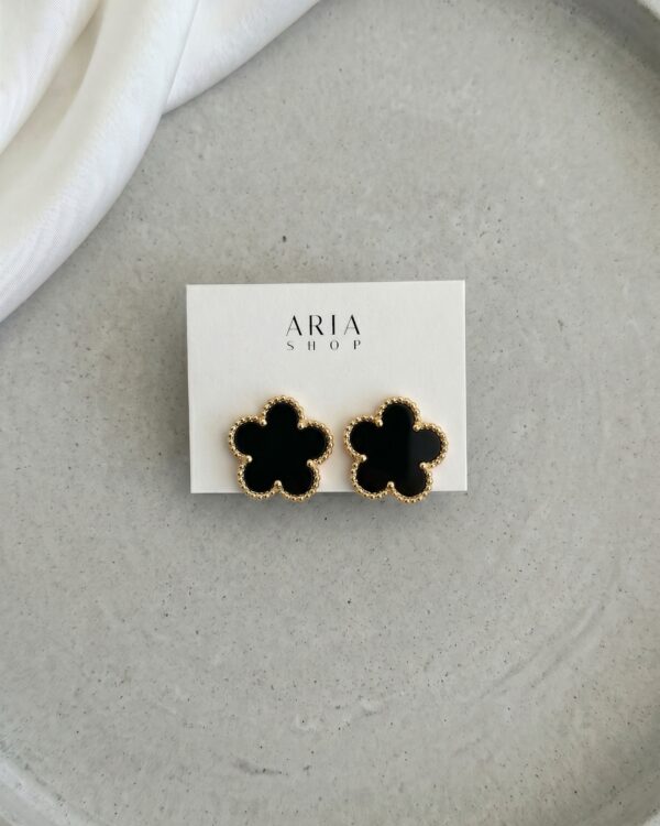 Bloom auskarai Onyx