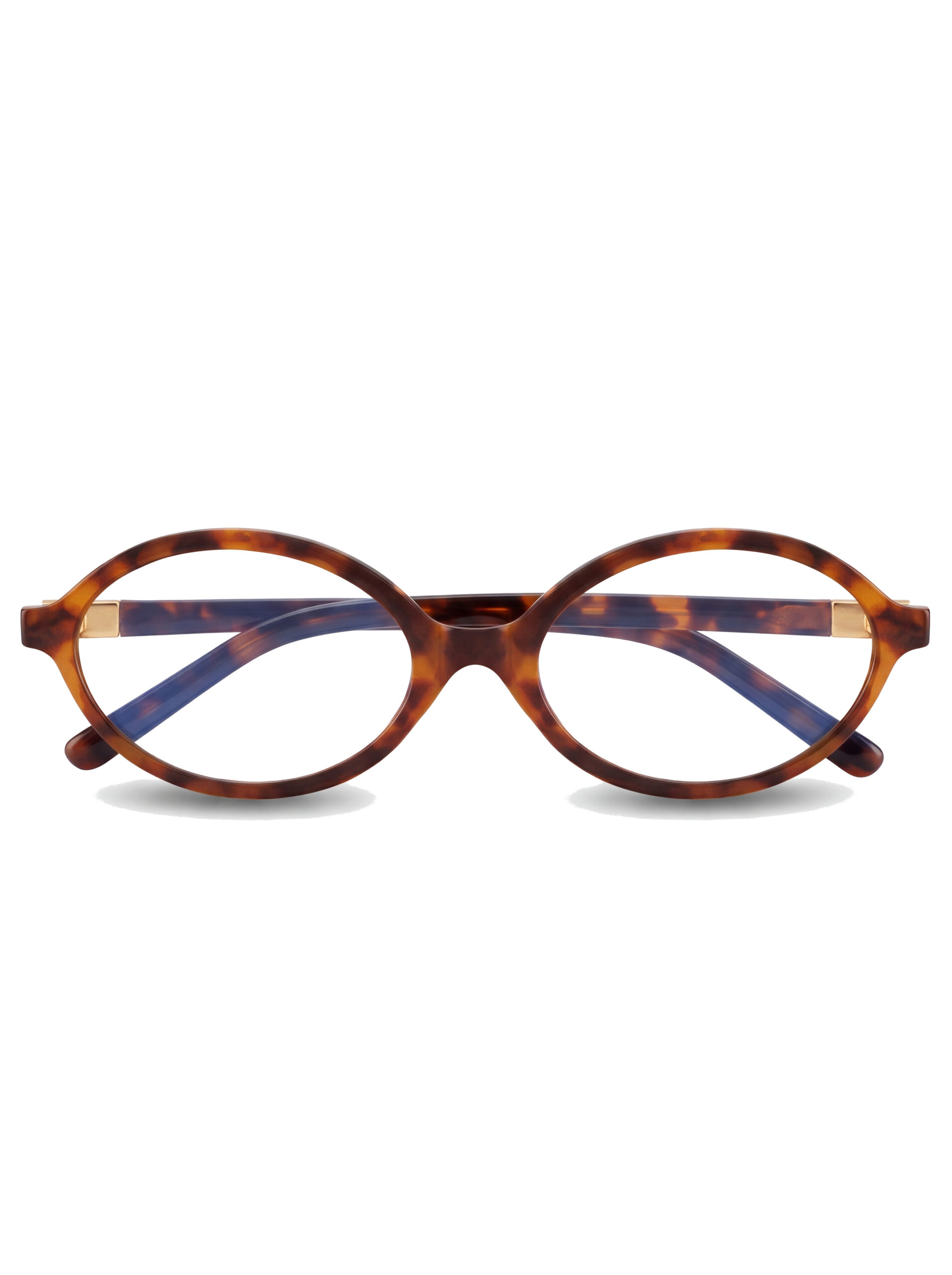 Lola Oval blue-light akiniai Tortoise - Image 2